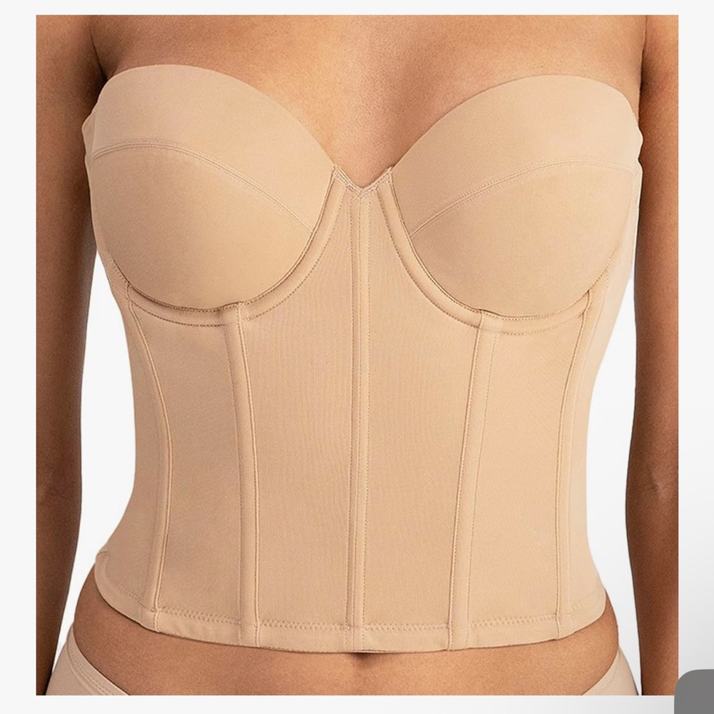 Dominique Brie Backless Strapless Bridal Bra